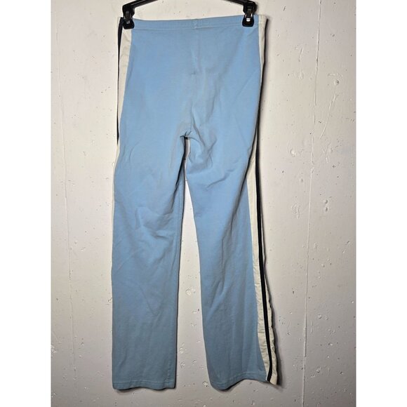 Total Girl Girls Light Blue Princess Team Side Stripe Bottoms Size 12 Y2K Retro - Picture 2 of 10
